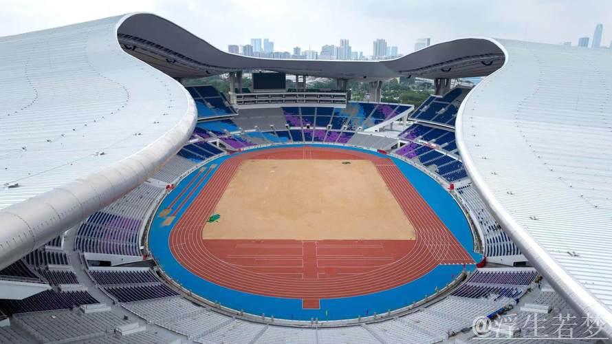 广东奥体中心迎来十五运会田径测试赛